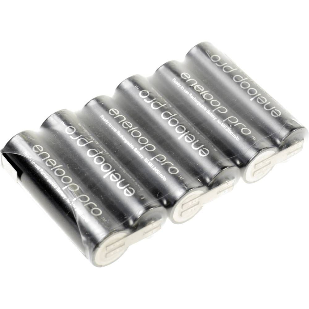 Pack d'accus 6x LR6 (AA) NiMH Panasonic 135552 7.2 V 2450 mAh