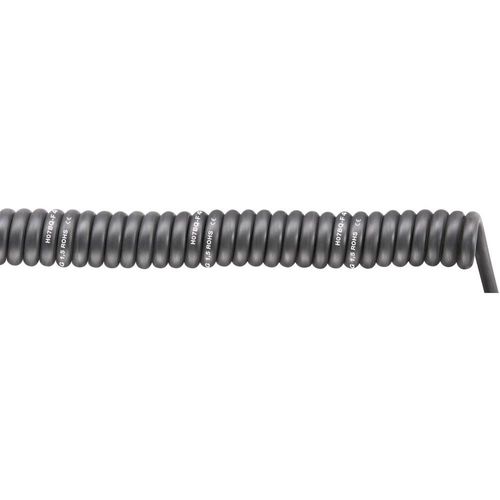 Câble spiralé LappKabel SPIRAL H07BQ-F 70002754 500 mm / 1500 mm 4 x 1.50 mm² noir 1 pc(s)