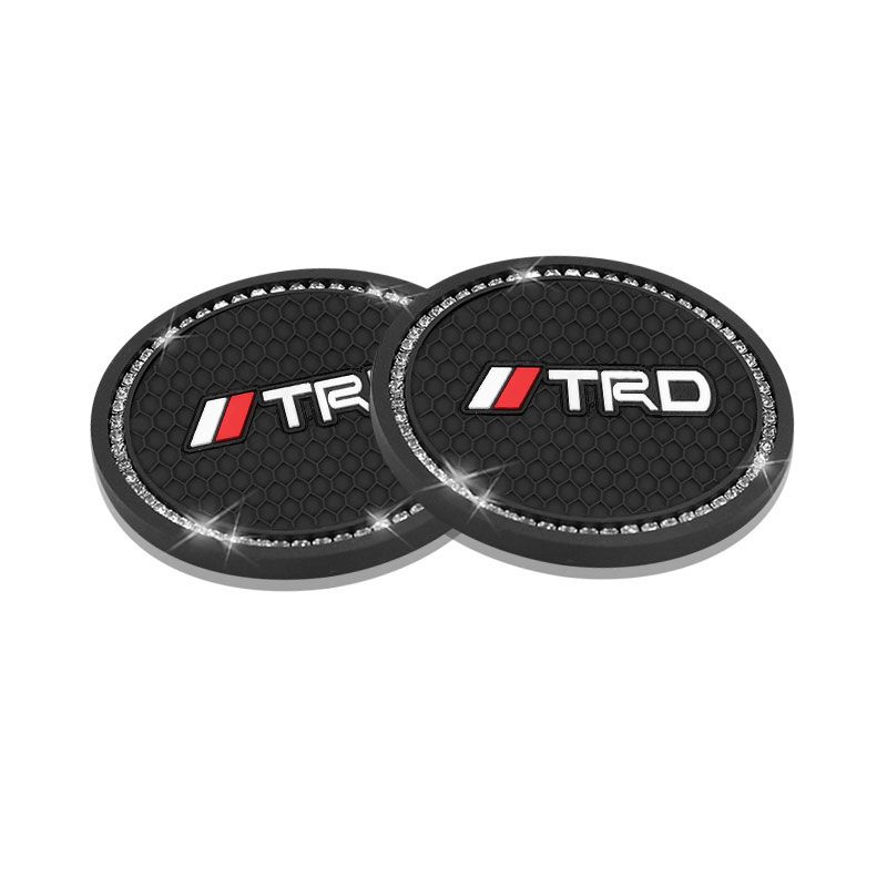 Noir - Polymres En Caoutchouc Biscuits Pour Voiture, Diaman... - 3