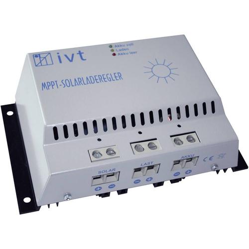 Régulateur de charge solaire IVT MPPT-Controller 12 V, 24 V 30 A