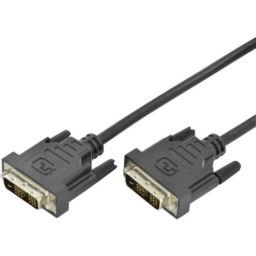 Digitus DVI Câble de raccordement [1x DVI mâle 18+1 pôles - 1x DVI mâle 18+1 pôles] 2 m noir