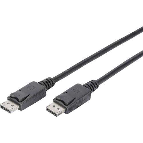 Digitus DisplayPort Câble de raccordement [1x DisplayPort mâle - 1x DisplayPort mâle] 2 m noir