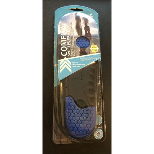 Comfort Sport Pu Inlay Soles - Provide Comfort During Daily Activities - Size : 42 - 45