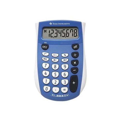 Texas Instruments TI-503 SV - Calculatrice de poche - 8 chiffres - pile