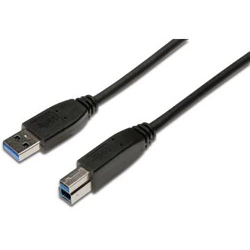 ASSMANN - Câble USB - USB type A (M) pour USB Type B (M) - USB 3.0 - 1.8 m - moulé - noir