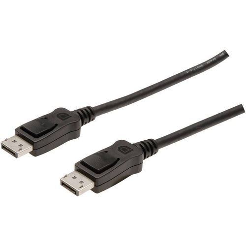 DisplayPort câble de raccordement [1x DisplayPort prise mâle - 1x DisplayPort Stecker] 5 m noir Digitus