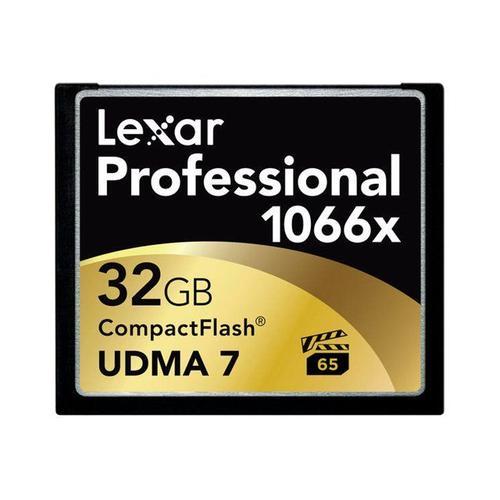 Lexar Professional - Carte mémoire flash - 32 Go - 1066x - CompactFlash