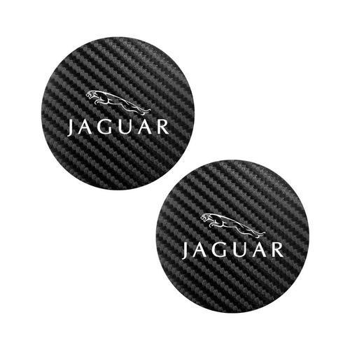 Fc Noir - Tapis De Voiture En Cuir Pu, 2 Pièces, Emblème De Voiture, Accessoires Pour Jaguar Xel Xfl Xf F-Type F-Pace E-Pace I-Pace
