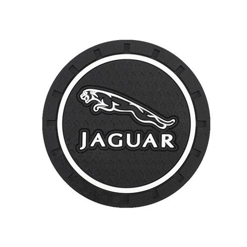 Silicium A - Tapis De Voiture En Cuir Pu, 2 Pièces, Emblème De Voiture, Accessoires Pour Jaguar Xel Xfl Xf F-Type F-Pace E-Pace I-Pace