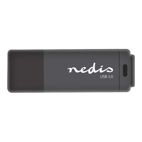 Nedis - Clé USB - 32 Go - USB 3.0 - noir