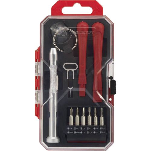 Set de réparation pour smartphone 17 pièces TOOLCRAFT 1599702