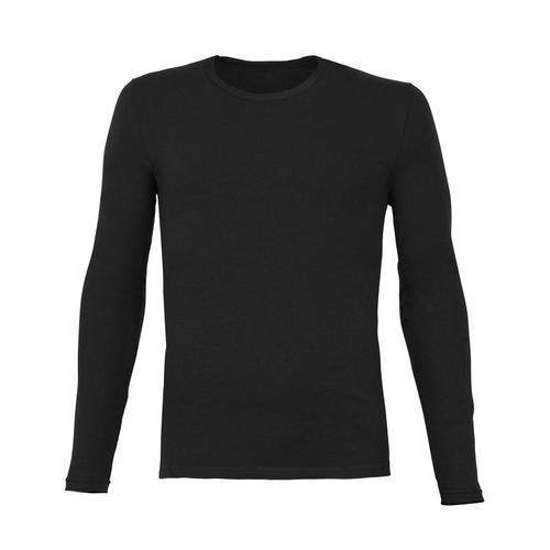 T-Shirt Ben Manches Longues Noir