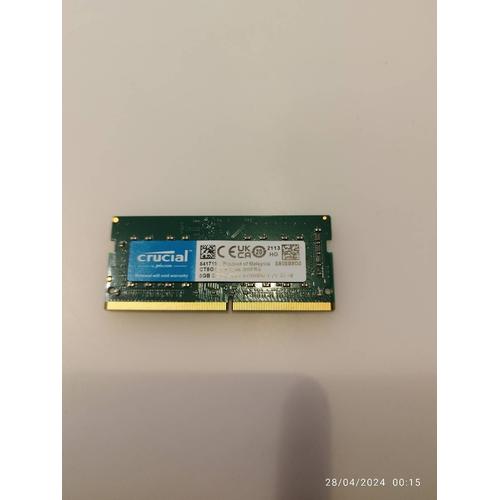 Crucial DDR4 8GB CT8G4SFRA266 SODIM