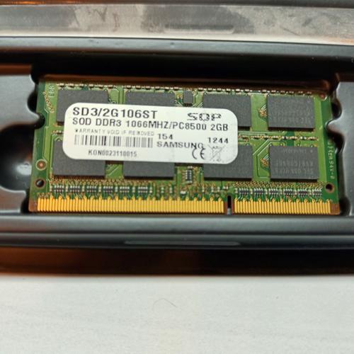 Samsung mémoire 2GB SOD DDR3 1066MHz PC8500
