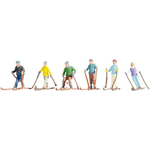 Noch 36828 Figurines De Skieur, Voie N-Noch