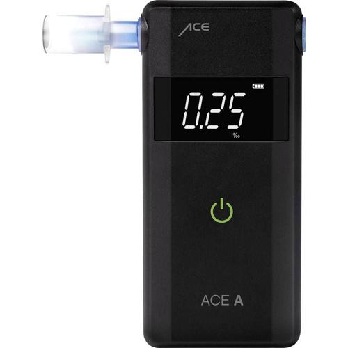 Ethylomètre ACE A noir 0 à 4 ? possibilité d'afficher différentes unités, avec alarme, avec écran, fonction compte à reb