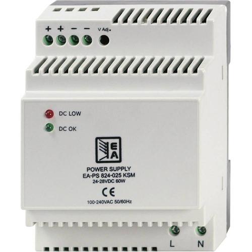 Bloc d'alimentation pour rail DIN 12 - 15 V/DC 5 A 60 W EA Elektro-Automatik EA-PS 812-045 KSM