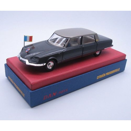 Dan Toys 217 - Citroen Ds 21 Chapron Présidentielle Grise 1:43