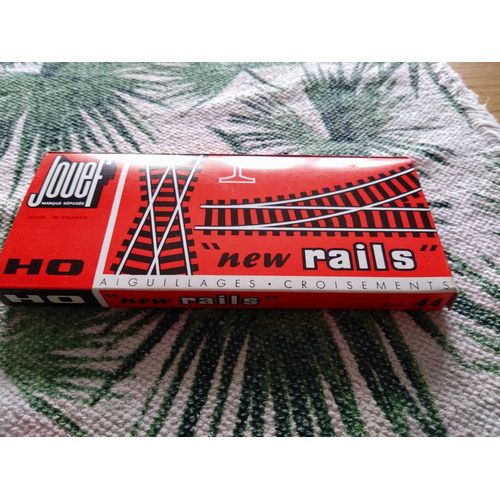 Trains Miniatures. Jouef. Aiguillage Croisements Réf 44-Jouef