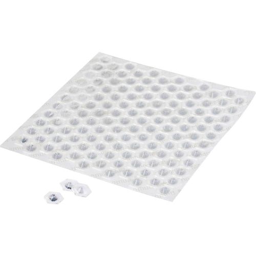 Pied d'appareil 3M SJ 6553 MPCB autocollant, trapézoïdale transparent (Ø x h) 11 mm x 3.05 mm 132 pc(s)