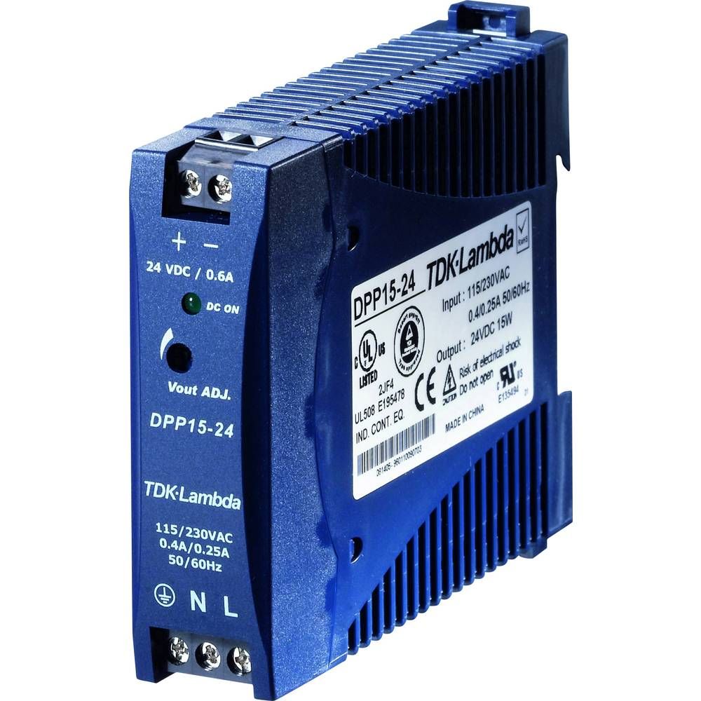 Alimentation rail DIN TDK-Lambda DPP-30-12 12.1 V/DC 2.5 A 30 W 1 x