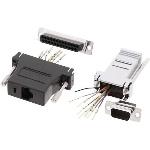 Adaptateur SUB-D SUB-D mâle 25 pôles - RJ45 femelle MH Connectors DA25-PMJ8-M-K-RC 1 pc(s)