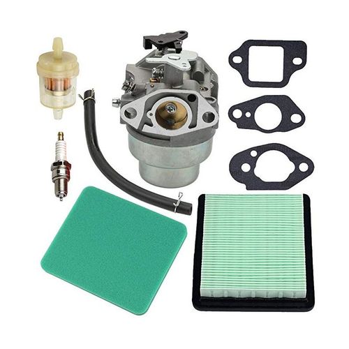 Kit de carburateur GCV160 Kit de carburateur pour tondeuse à gazon Kit de carburateur avec joint de bougie d'allumage Kit de filtre à air de carburant MNS