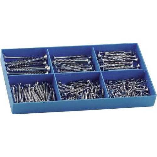 Assortiment vis universelles 200 pces inox