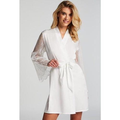 Hunkemöller Kimono Satin Bride Blanc