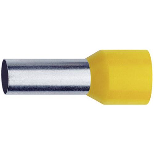 1676 Klauke Embout simple d'extrémité de câble 1 x 0.25 mm² x 6 mm partiellement isolé jaune 1000 pc(s)