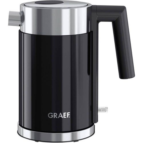 Graef Wk402eu Bouilloire Sans Fil Acier Inoxydable, Noir