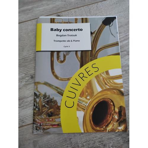 Partition Baby Concerto Trompette Sib Et Piano