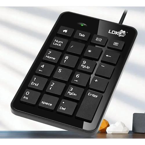 Lokai - Pavé numérique + Raccourci - USB - noir