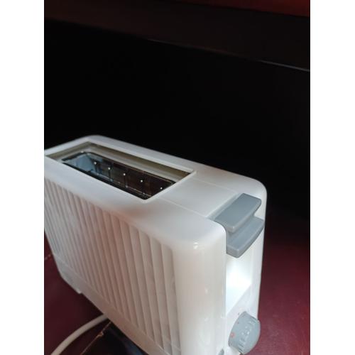 toaster blanc 450 w 1 fente