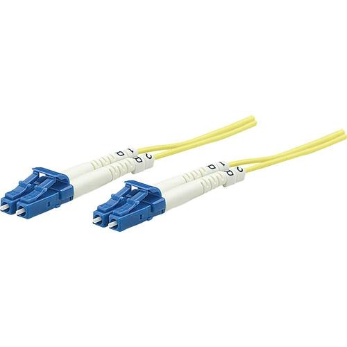 Câble de raccordement fibre optique Intellinet 750004 [1x LC mâle - 1x LC mâle] 9/125 µ Singlemode OS2 2 m