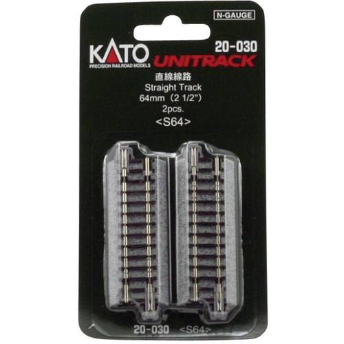 Voie Droite Kato 7078005 Voie N Kato Unitrack 2 Pc(S)-Kato