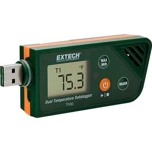 Extech TH30 Enregistreur de données de température Unité de mesure température -30 à +70 °C fonction PDF Etalonné
