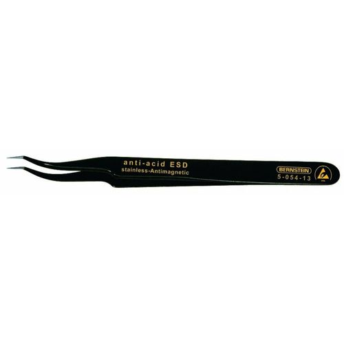 Pince brucelle CMS Bernstein 5-054-13 7abb SA-ESD pointe en forme de faucille, très pointue 120 mm 1 pc(s)