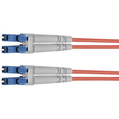 Telegärtner - Cordon de raccordement - LC multi-mode (M) pour LC multi-mode (M) - 2 m - fibre optique - 50 / 125 microns - OM4 - violet