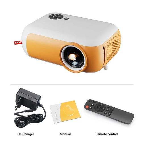 Mini Projecteur Portable A10 pour Home Cinéma, Smart TV Box, Laser, Cortors, Cinéma, Téléphone, Vidéo LED, HD, 4K, Via