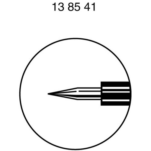 Pointe de touche SKS Hirschmann PRUEF 2 973368100 enfichable 4 mm CAT I noir 1 pc(s)