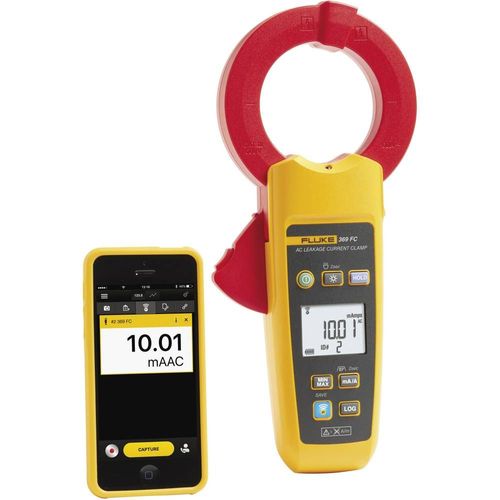Pince ampèremétrique Fluke 369 FC 4709934 numérique Etalonné selon: d'usine (sans certificat) enregistreur de données CA