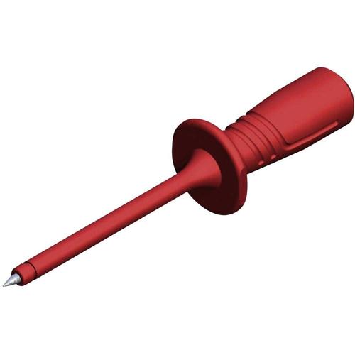 Pointe de touche de sécurité SKS Hirschmann PRUEF 2600 972317101 enfichable 4 mm CAT III 1000 V rouge 1 pc(s)