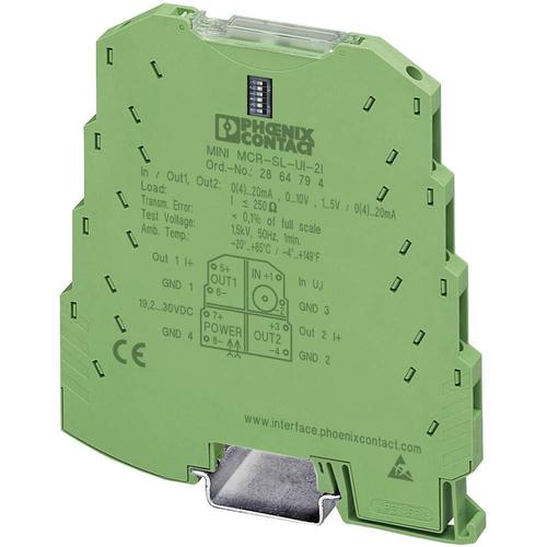 Duplicateur de signal 4 voies Conditionnement: 1 pc(s) Phoenix Contact MINI MCR-SL-UI-2I-NC 2864176