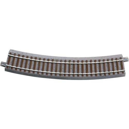 Rail courbe R2 Voie HO Roco geoLINE (avec ballast) 61122 6 pc(s)