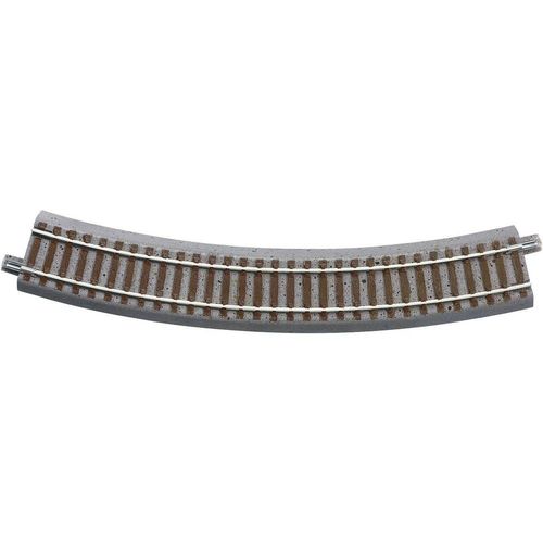 Rail Courbe R3 Voie H0 Roco Geoline Avec Ballast 61123 6 Pcs
