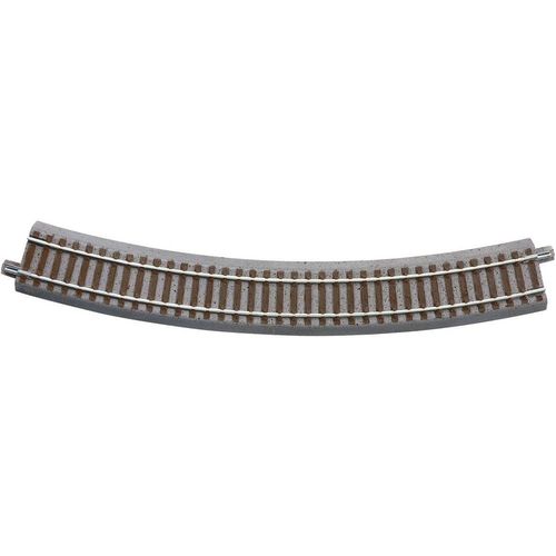 Rail Courbe R4 Voie H0 Roco Geoline Avec Ballast 61124 6 Pcs