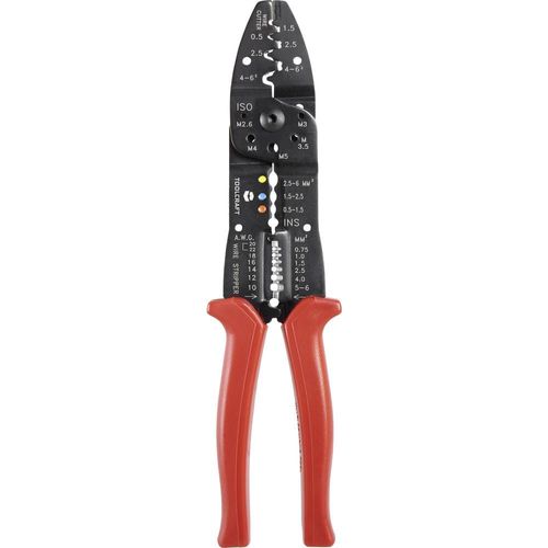 Pince multifonction TOOLCRAFT TO-4861971 AWG 0.75 à 6 mm 1 pc(s)