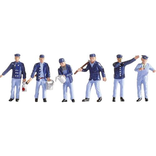 Figurines Conducteur De Locomotive Et Agents De Man¿Uvre, Voie N-Noch