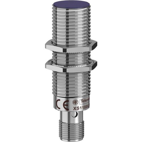 Détecteur de proximité inductif Schneider Electric XS118BLPAM12 M18 affleurant PNP, fermeture, numérique 1 pc(s)